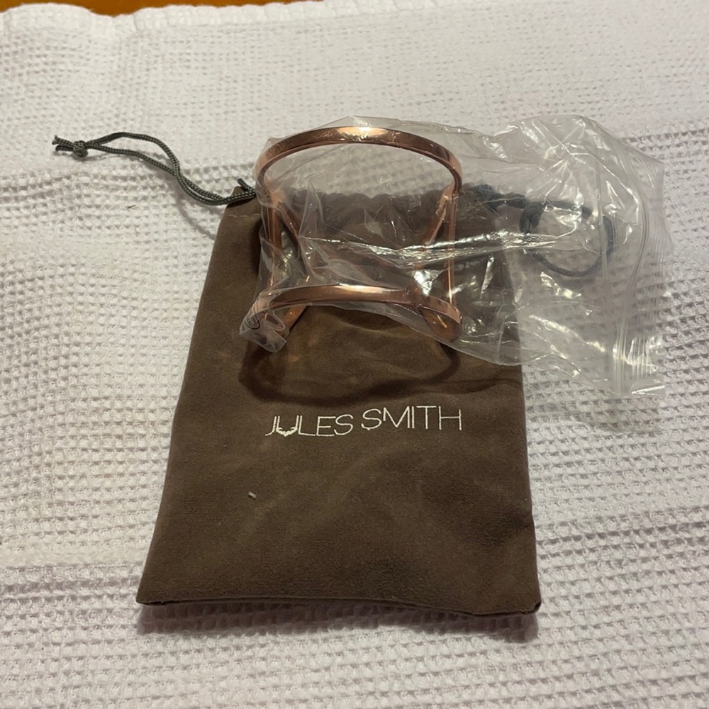 Jules Smith Rosegold cuff bracelet